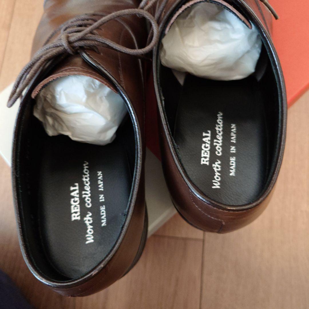 最終値下げ！REGAL ブラウン ドレスシューズ ストレートチップ