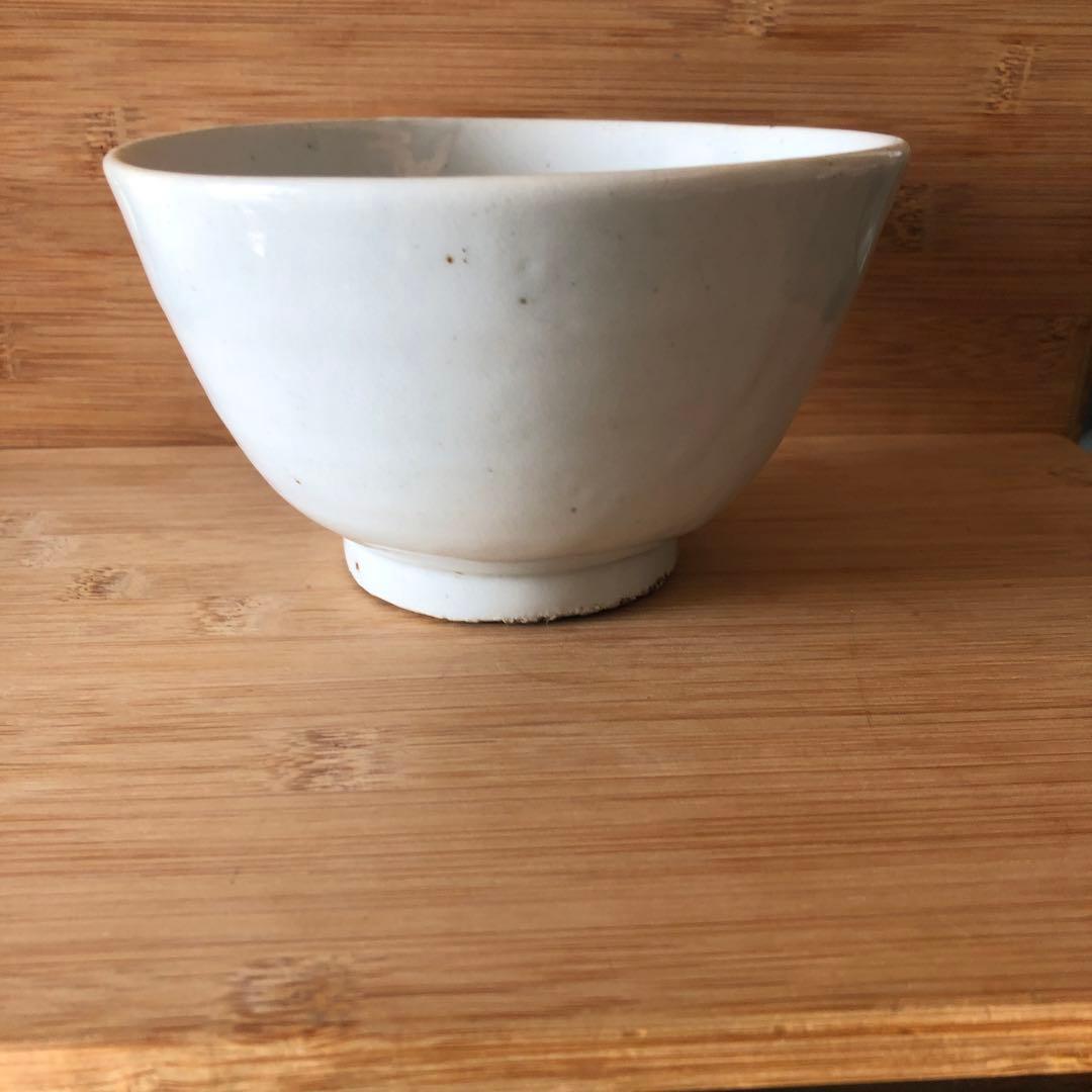李朝 白磁 中椀 ① 高麗白磁 盃 アンティーク