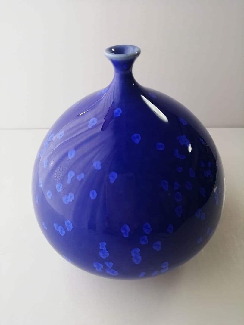 真右ェ門窯　壷　窯変