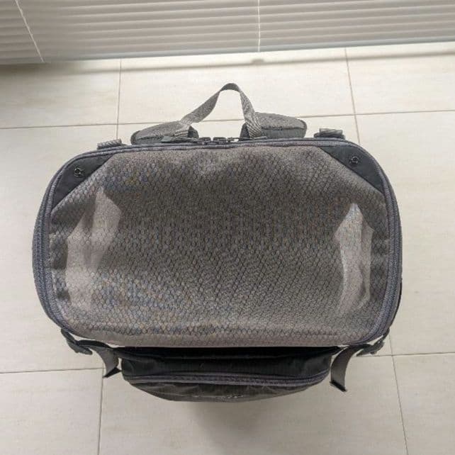 mont-bell ドッグキャリングバッグ M ダークグレー