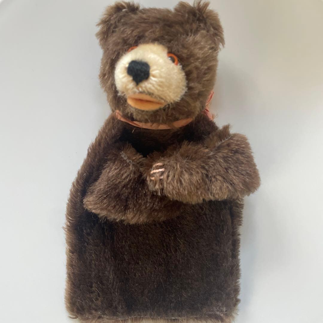 シュタイフ　くま　クマ　熊　パペット　steiff