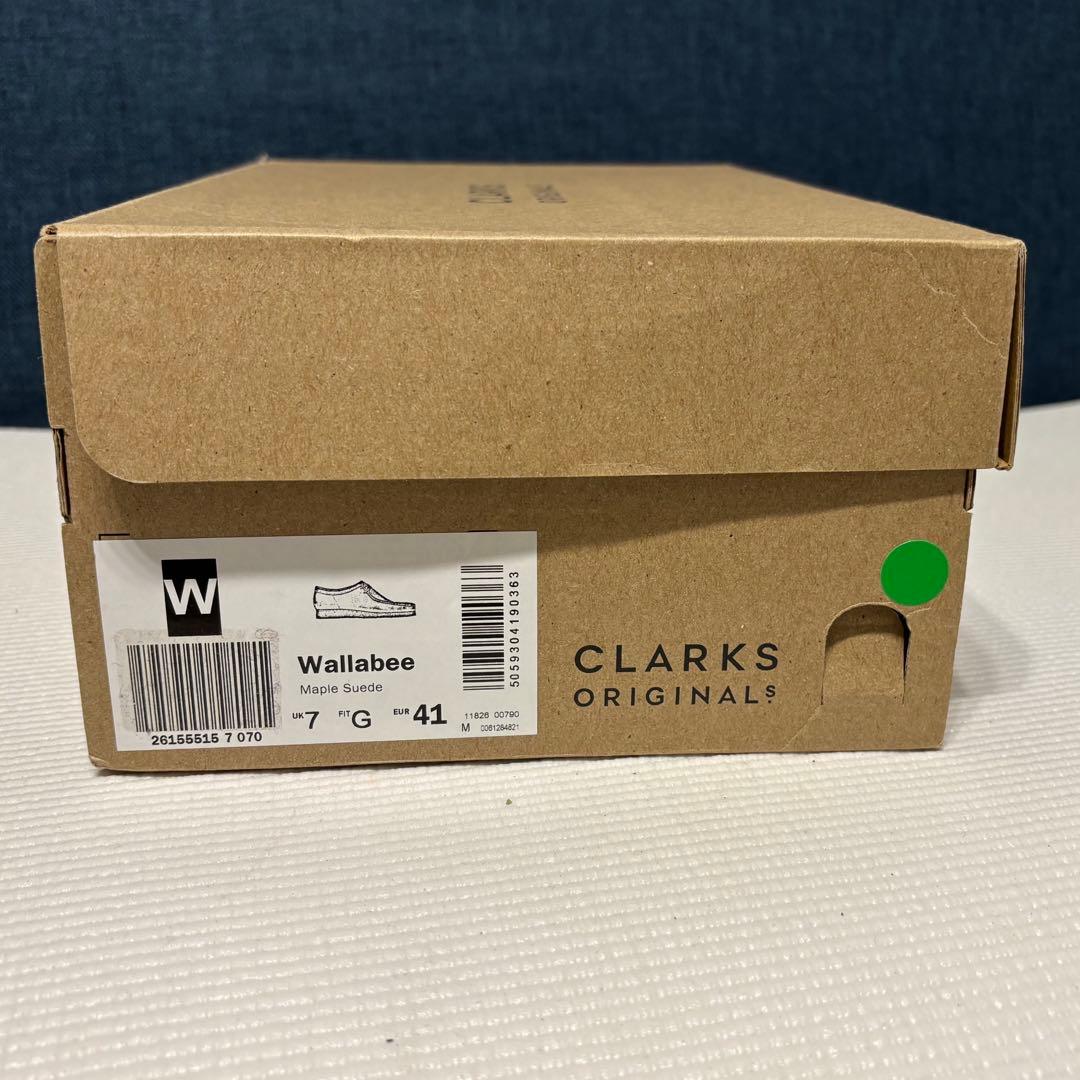 クラークス　ワラビー　メープルスエード　UK7