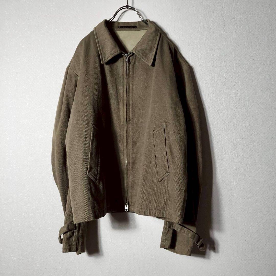 ワイズY's ヨウジヤマモト ジップブルゾンジャケット スウィングトップ 綿