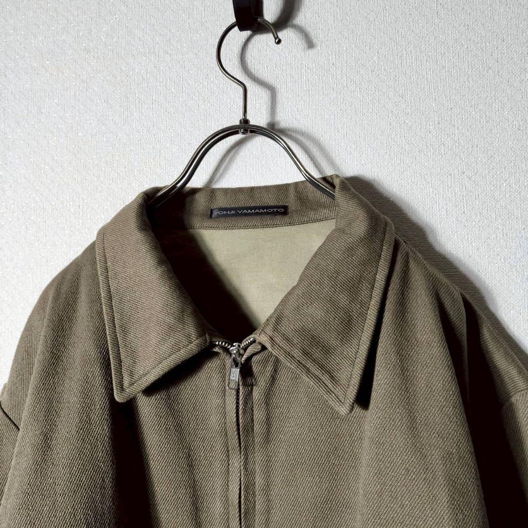 ワイズY's ヨウジヤマモト ジップブルゾンジャケット スウィングトップ 綿