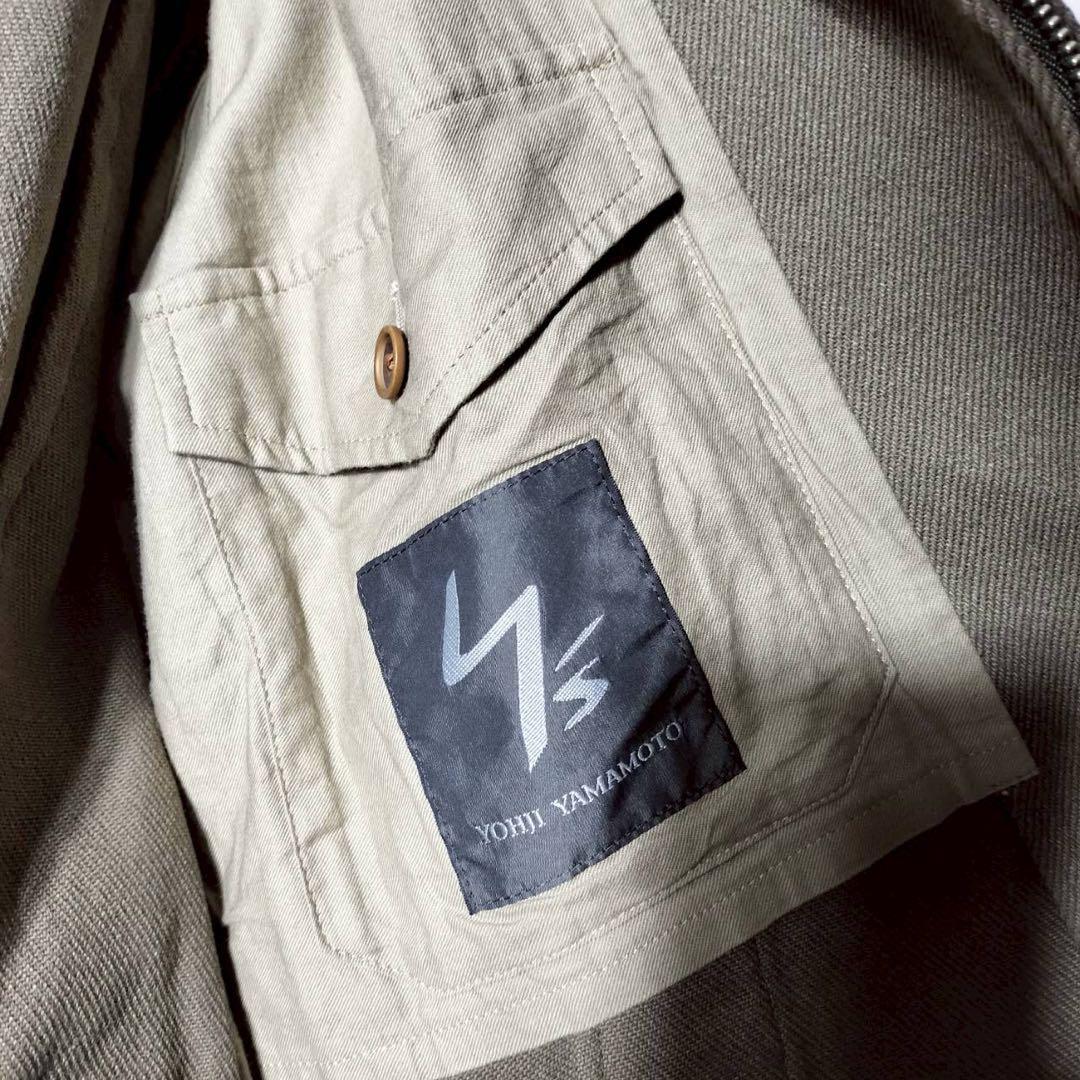 ワイズY's ヨウジヤマモト ジップブルゾンジャケット スウィングトップ 綿