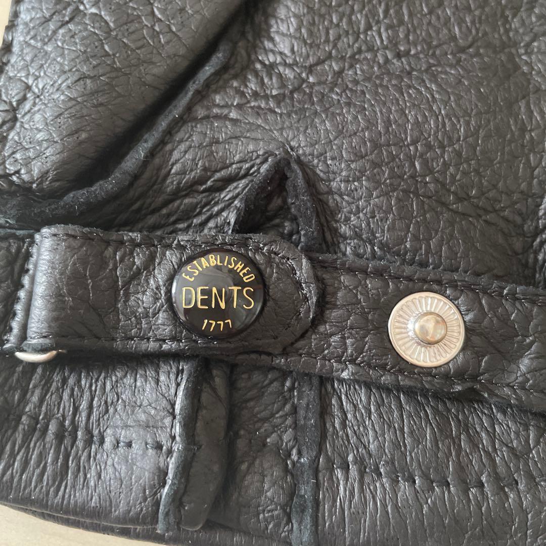 デンツ　DENTS ペッカリー　グローブ　手袋　未使用　黒8ハーフ　箱付き