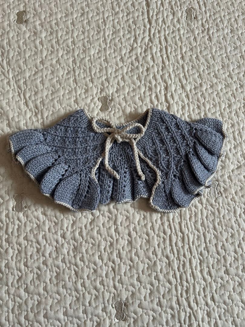 Soor Ploom 100%メリノウール powder つけ襟