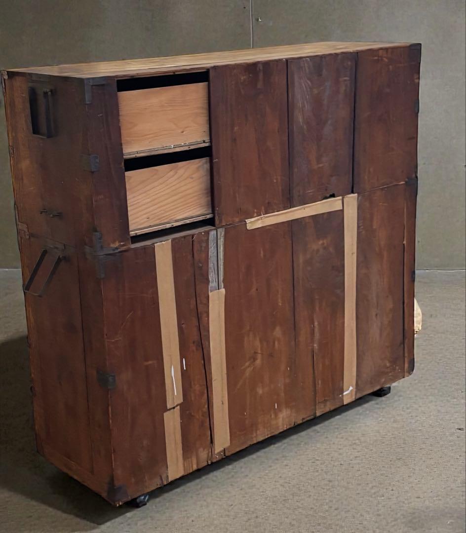 昭和レトロ　和家具 時代　箪笥 古家 収納家具 和箪笥 チェスト タンス　収納
