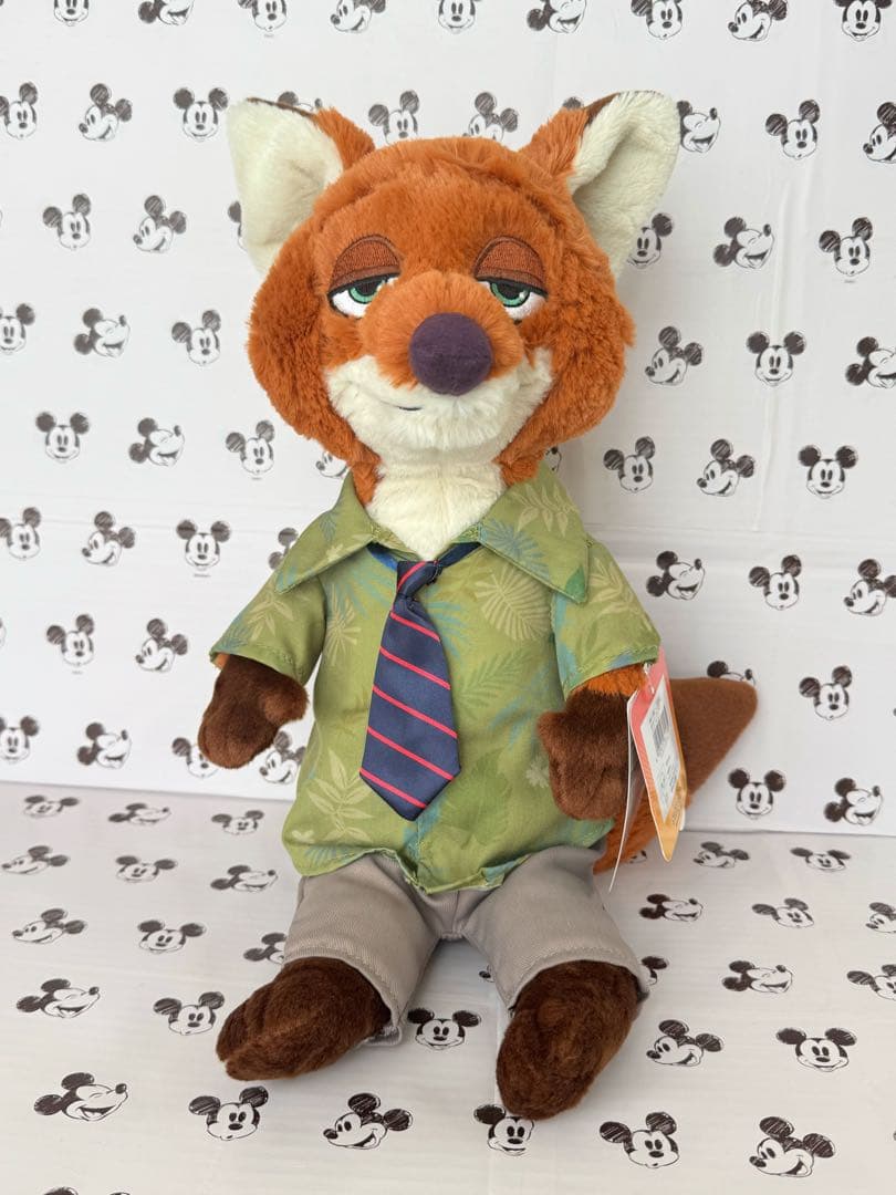 sekiguchi　ズートピア　ウトウト　ニック　ぬいぐるみ