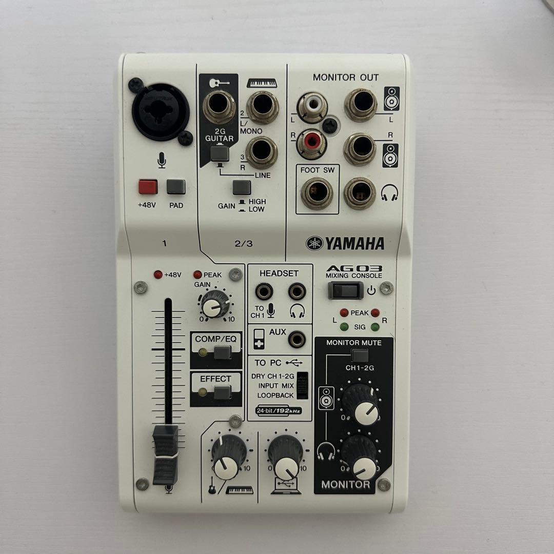 【動作確認済み】YAMAHA AG03 箱あり
