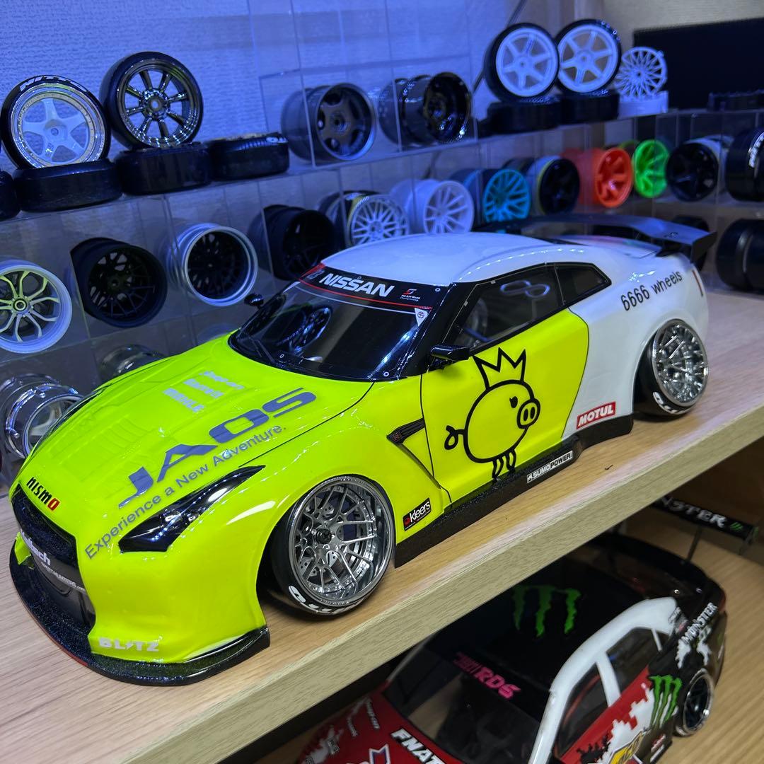 タミヤ日産スカイラインR35GTRボディ