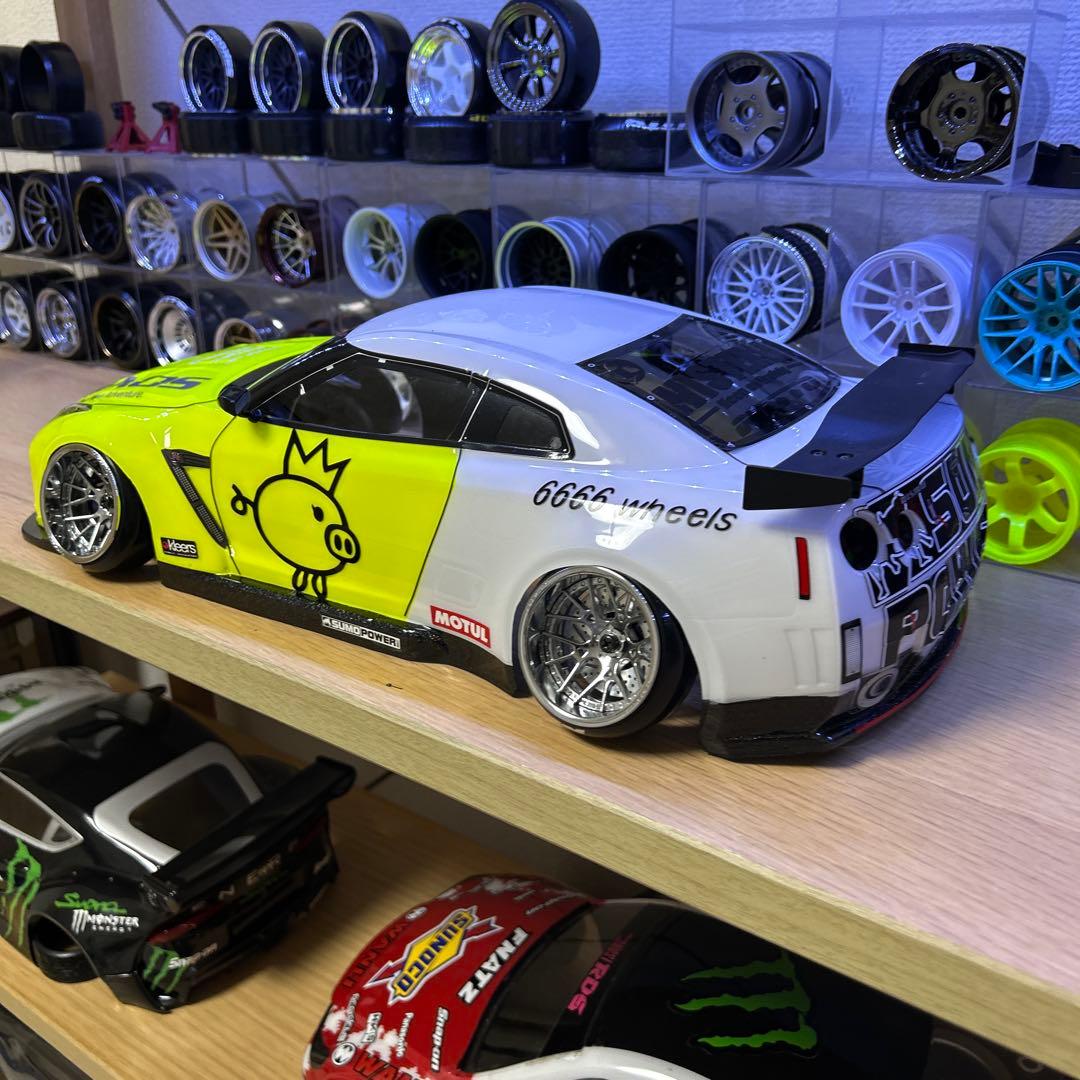 タミヤ日産スカイラインR35GTRボディ