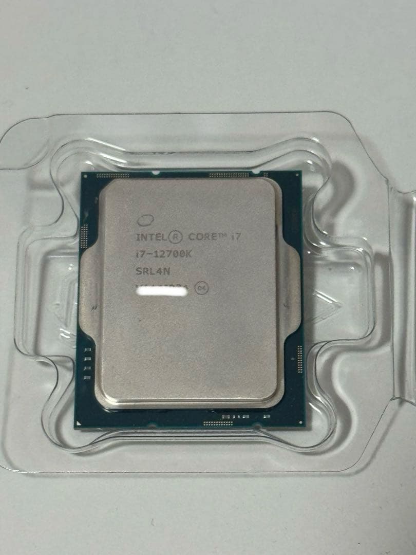 intel core i7 12700k CPU インテル corei7