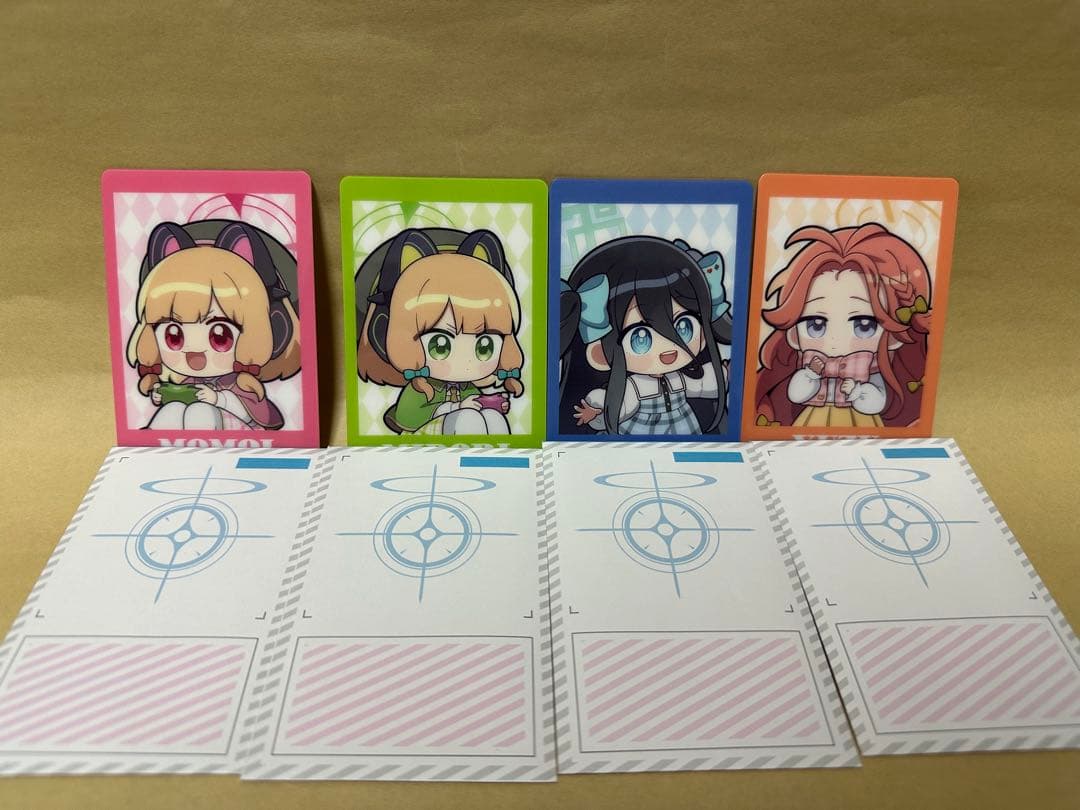 ブルアカ スマイルベースカフェ コラボ チェキ風カード BOX B ゲーム開発部