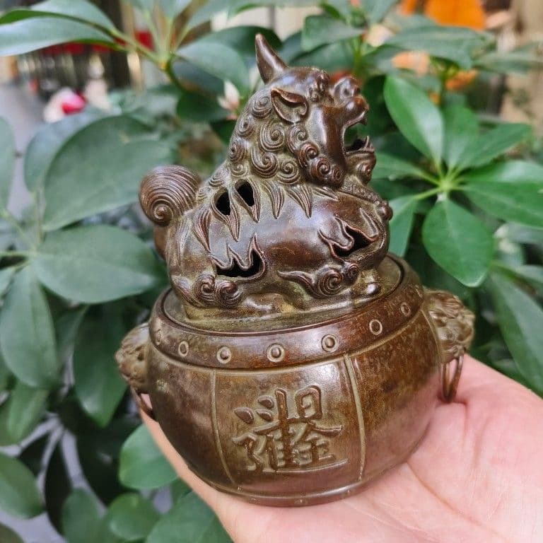 銅器 香炉 神獣香炉 香道具 茶道具 工芸品 置物