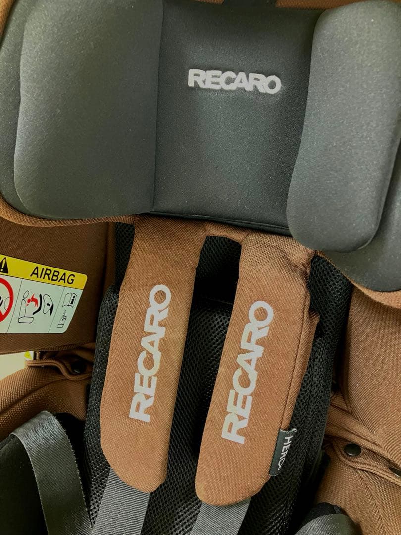 RECARO Zero.1　ISOFIX　ゼロワンスマイル　ジラッフェブラウン