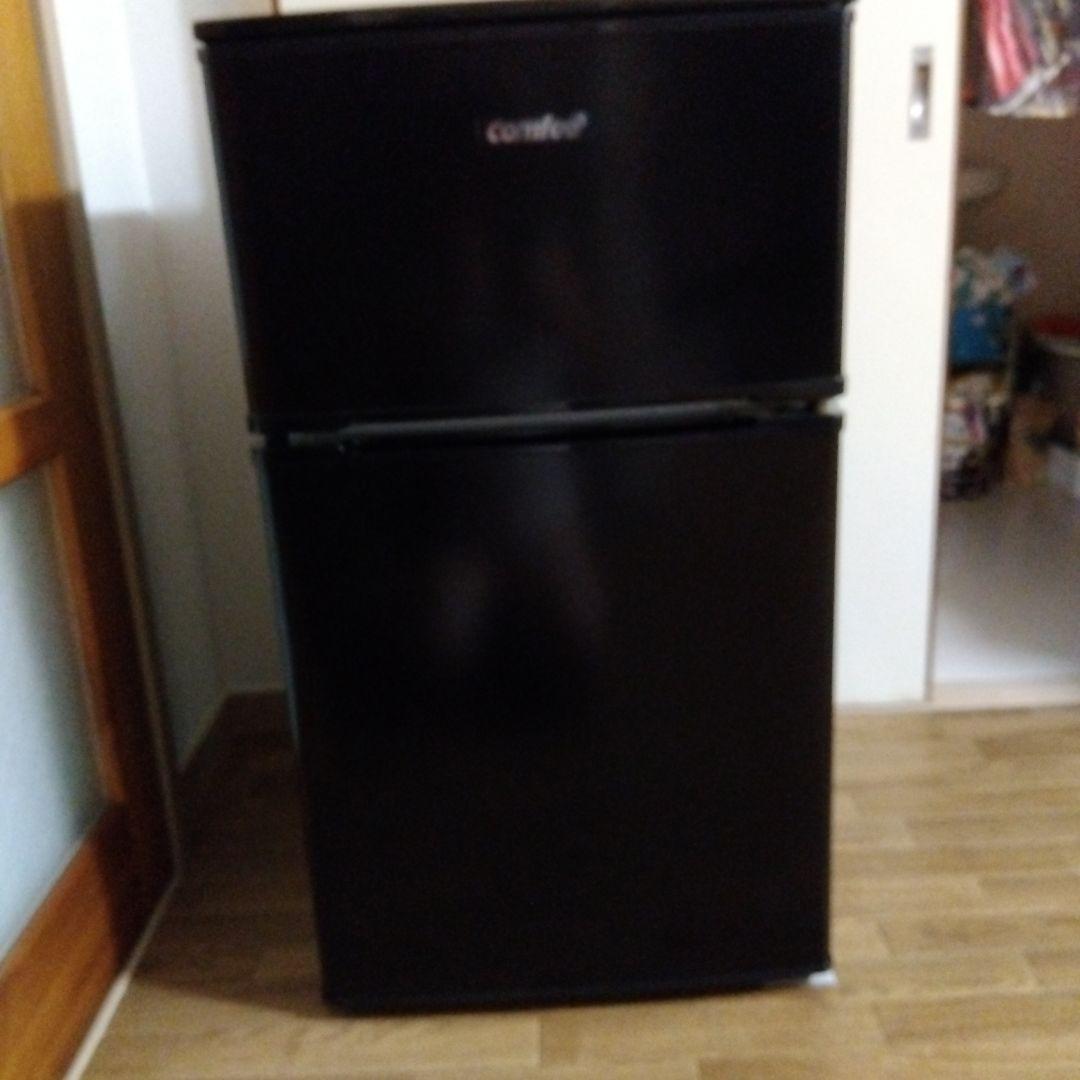 在庫 冷蔵庫　comfee RCT90BL 2023年製