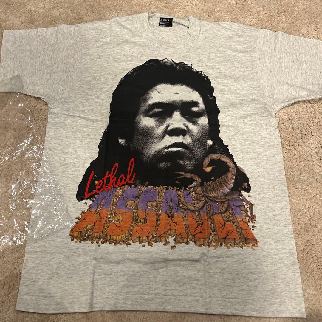 90s 長州力 LETHAL ASSAULT Tシャツ プロレス USA製