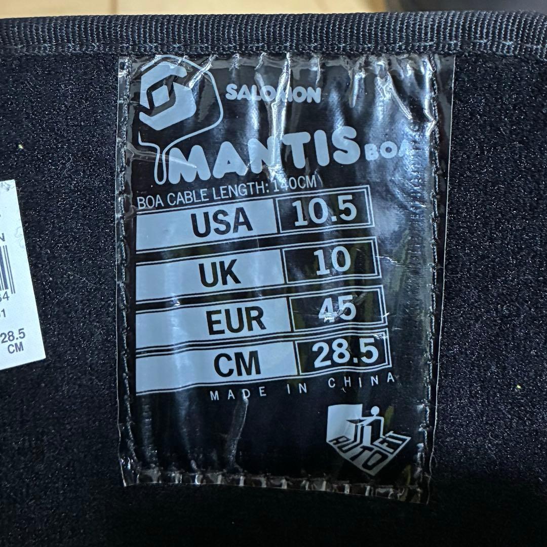 美品✨ SALOMON MANTIS BOA スノーボードブーツ 28.5cm