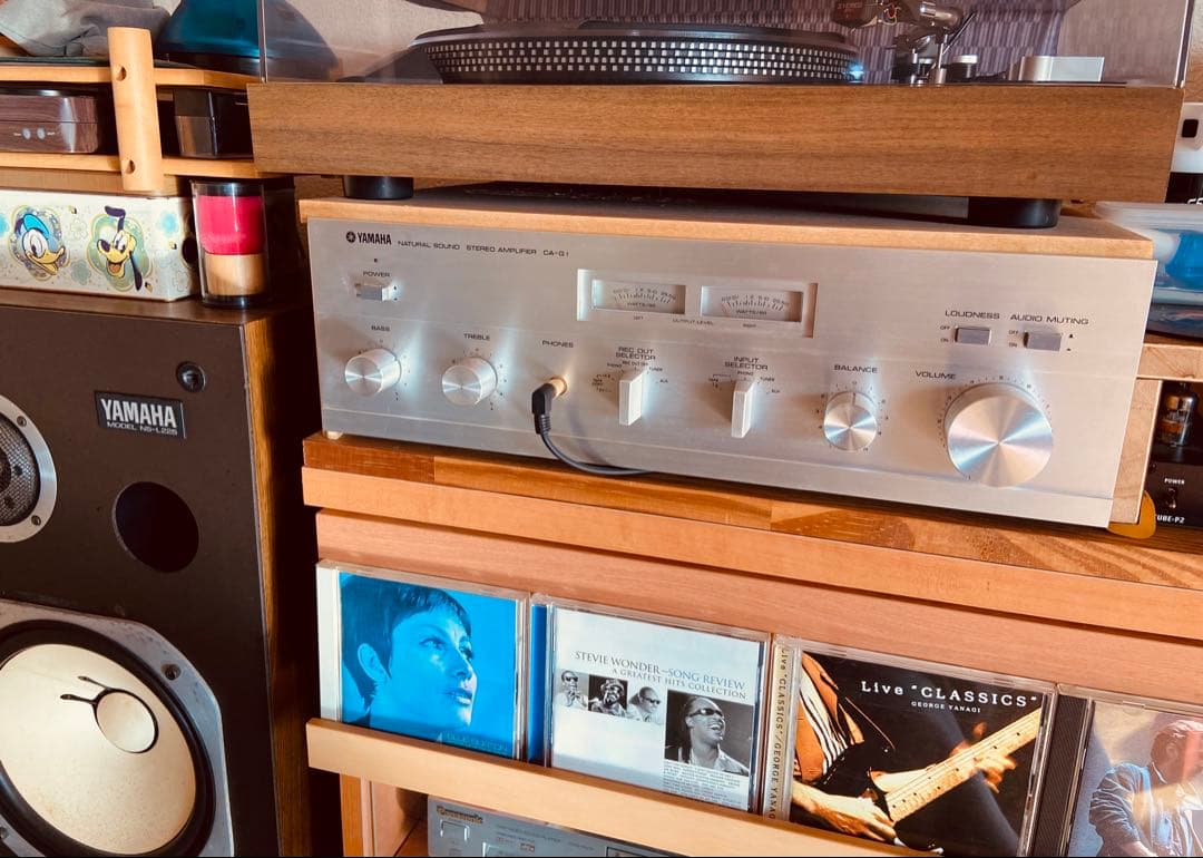 美品【動作品】YAMAHA プリメインアンプ CA-G1（リペア処理済み）