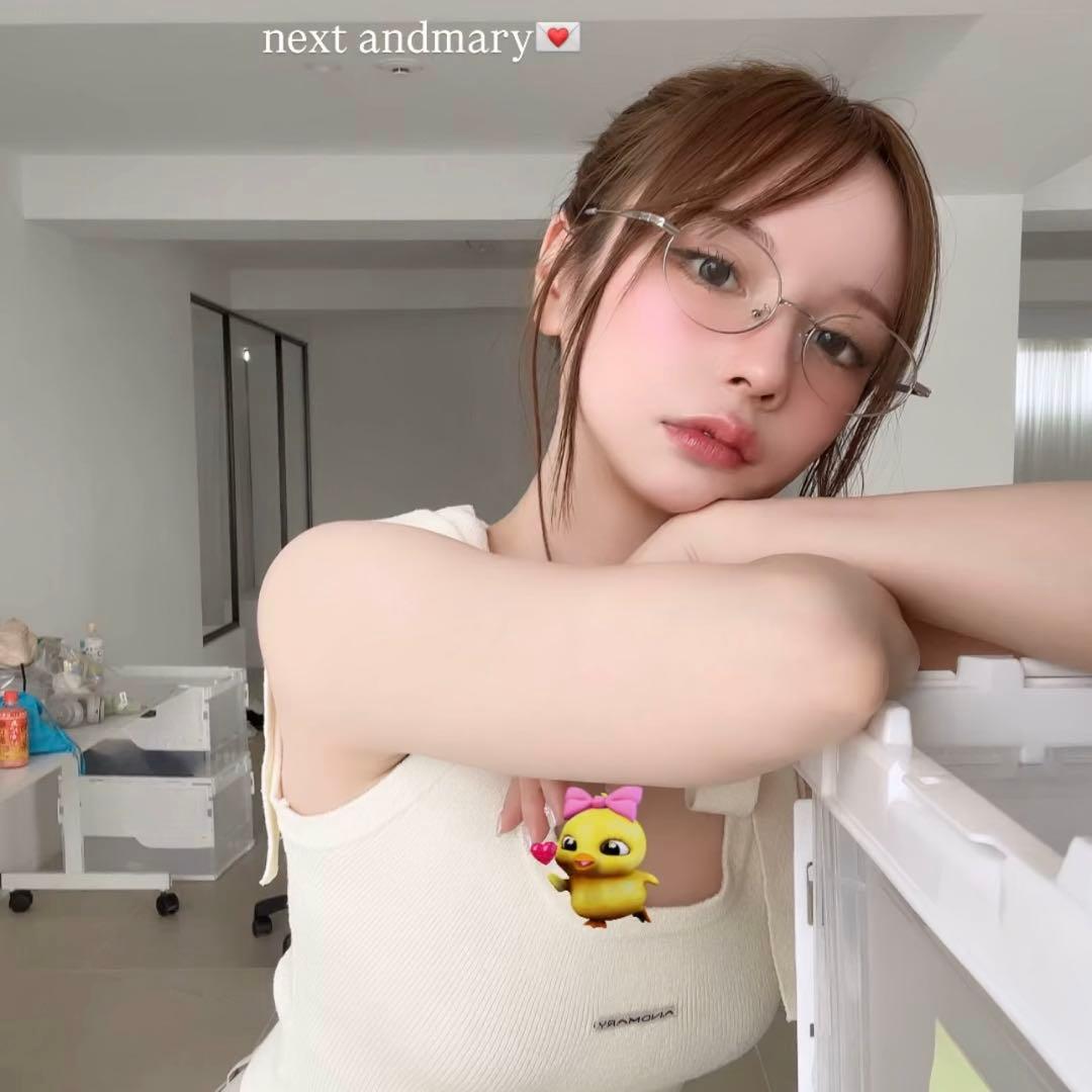 トップス Avrill ribbon tops andmary ivory