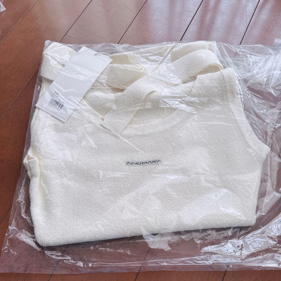 トップス Avrill ribbon tops andmary ivory