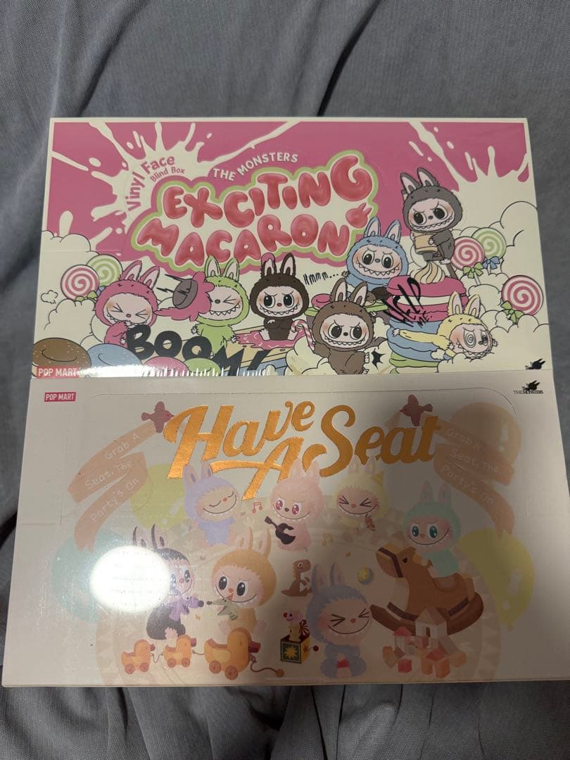 LABUBU THE MONSTERS マカロンとハブアシート　アソートセット