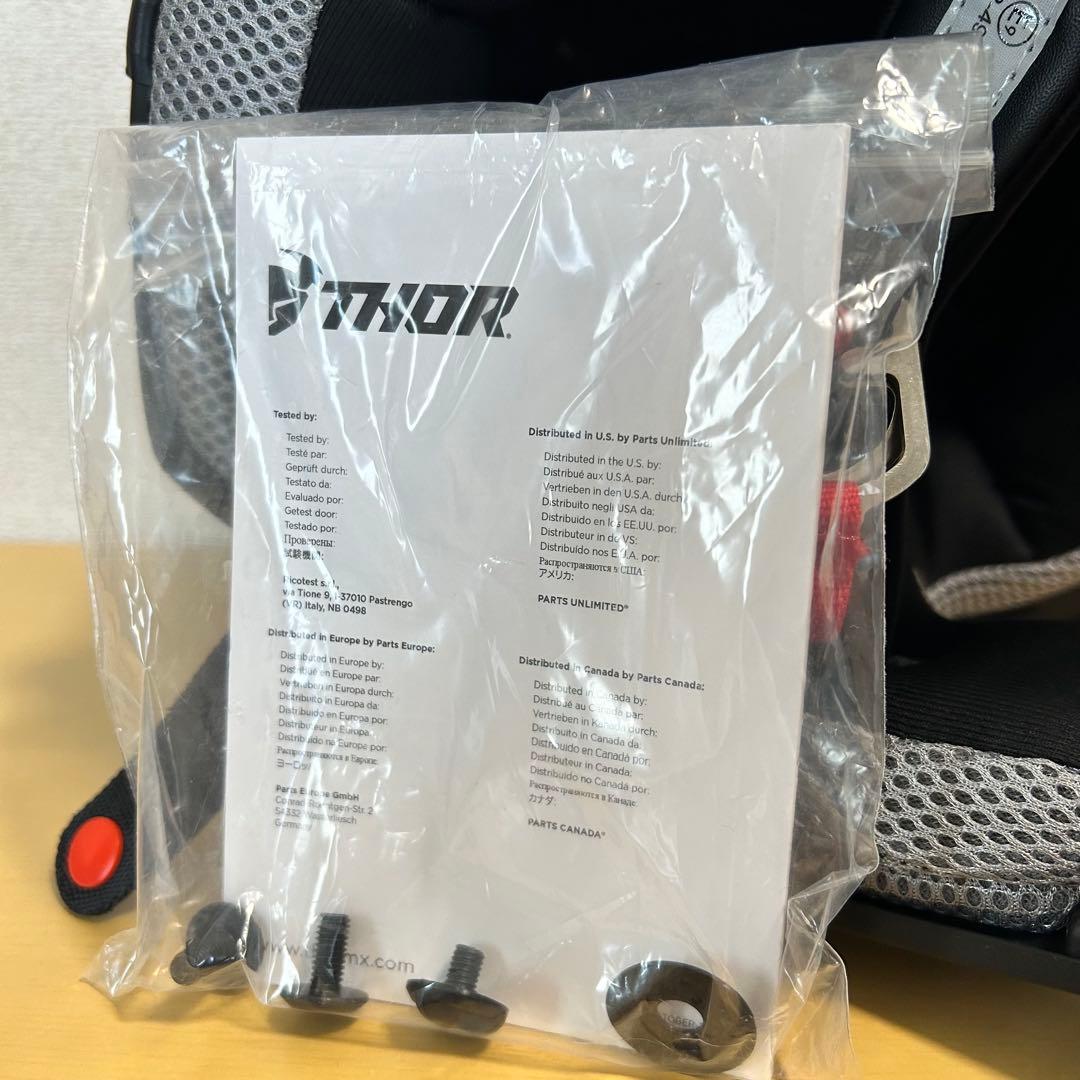 【新品・未使用】 THOR ヘルメット　バイク　オフロード　モトクロス