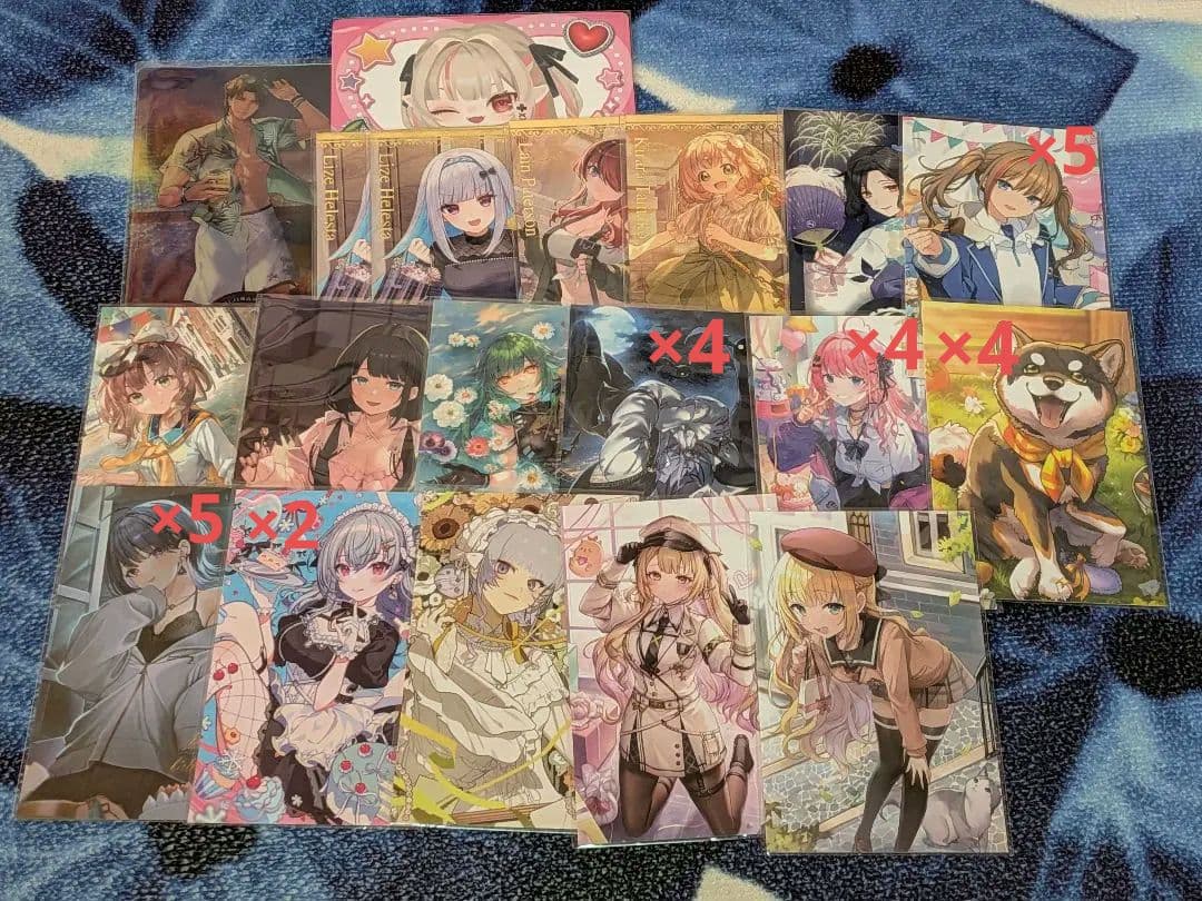 にじさんじ チェキ風カード まとめ売り