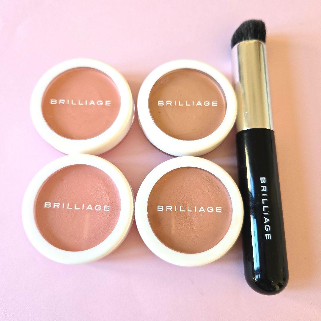 調色できる！全色セット！　ブリリアージュ　カモフラージュ　コンシーラー　チーク