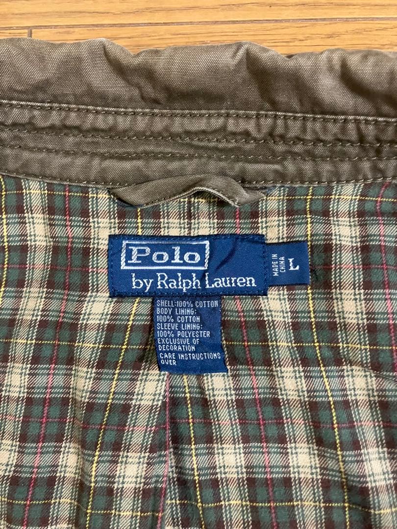 RALPH LAUREN ミリタリー ブルゾン L
