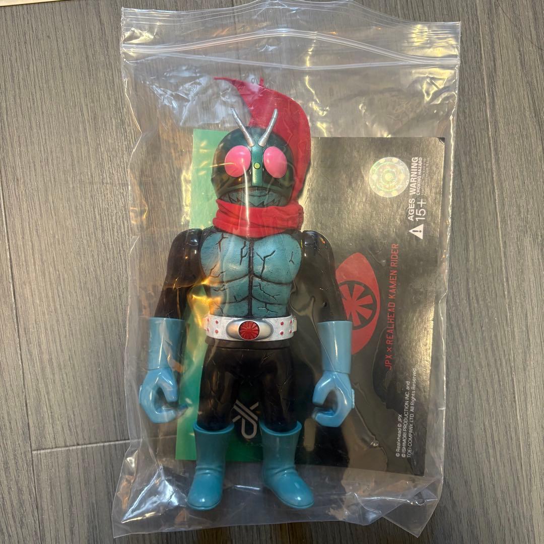 か*侍様 リアルヘッド REAL HEAD REALHEAD 仮面ライダー ソフ