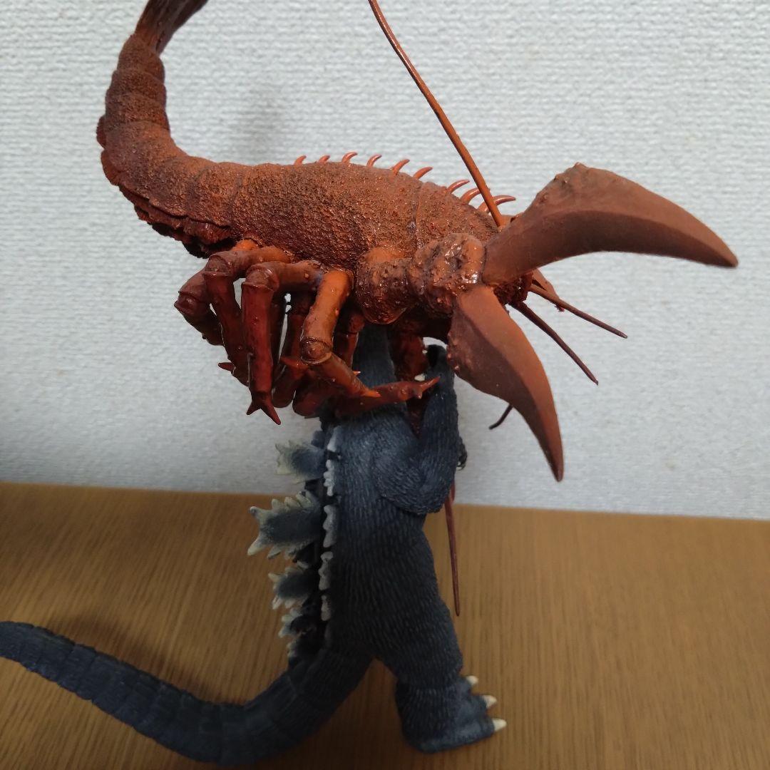 ボークス　ゴジラ　エビラ　一本背負い　レジン　フィギュア　完成品