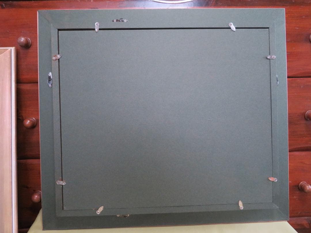 ◆　画家不明　「イコンのある風景（仮題）」　油彩　F8号 　◆