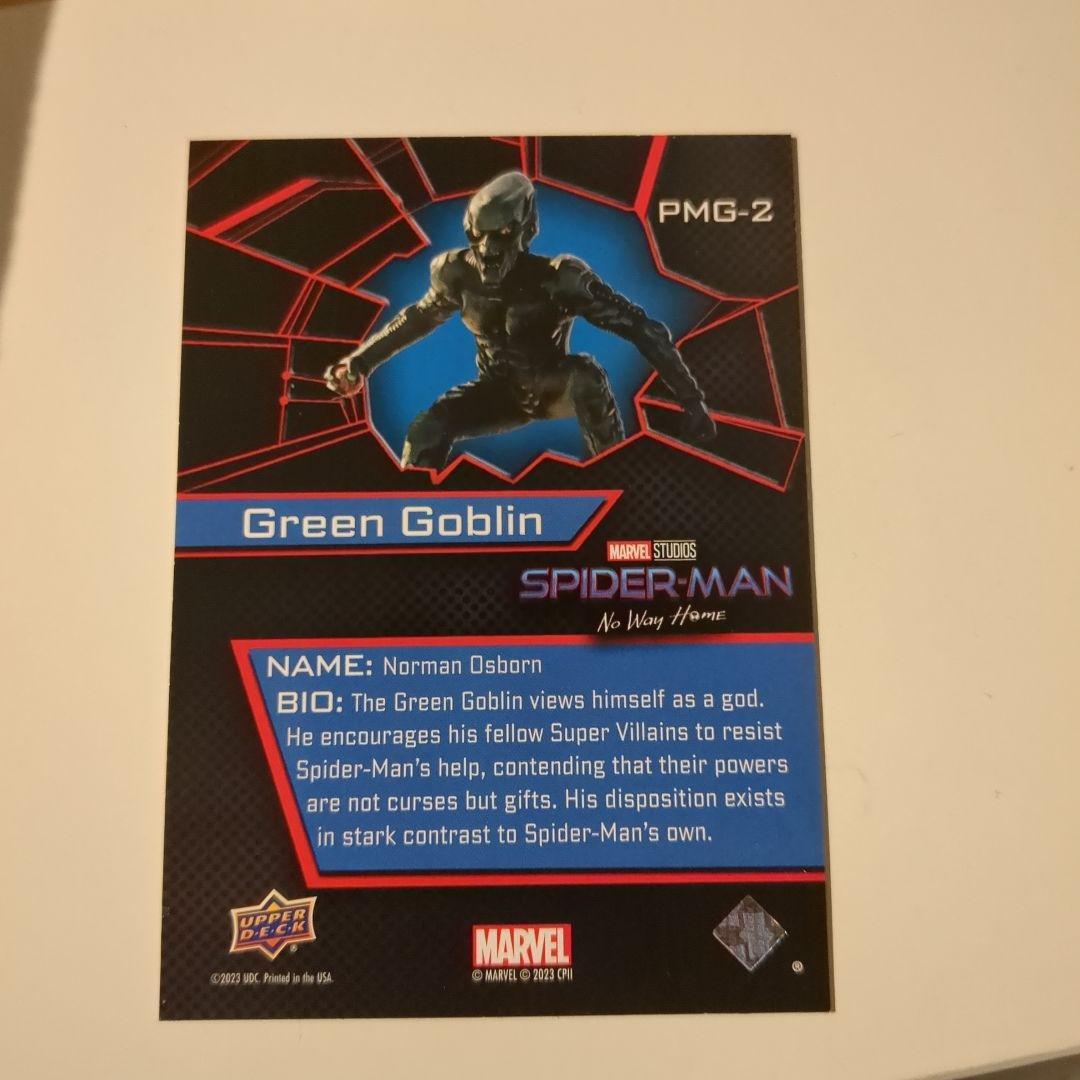 upperdeck spiderman l gems グリーンゴブリン