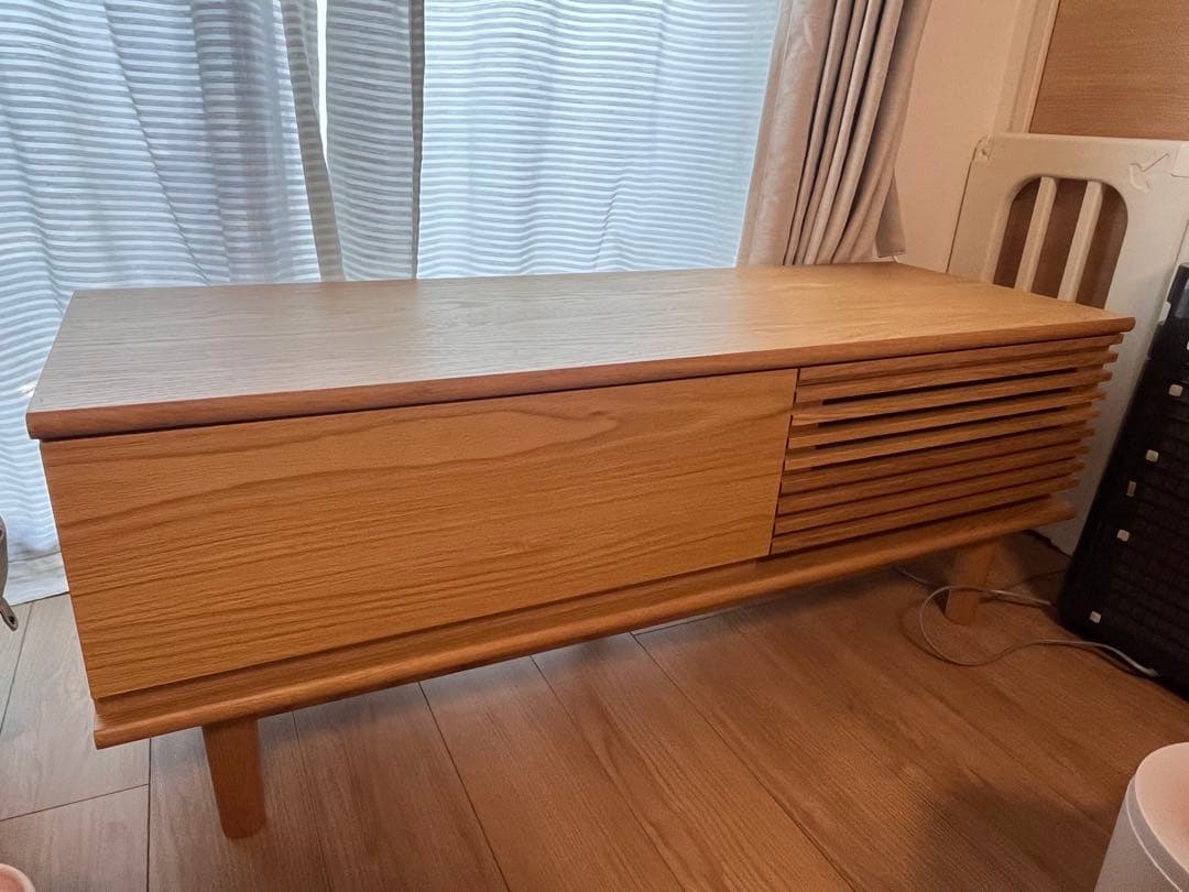 unico SOLK（ソルク） TVボード テレビ台 W1200 ナチュラル
