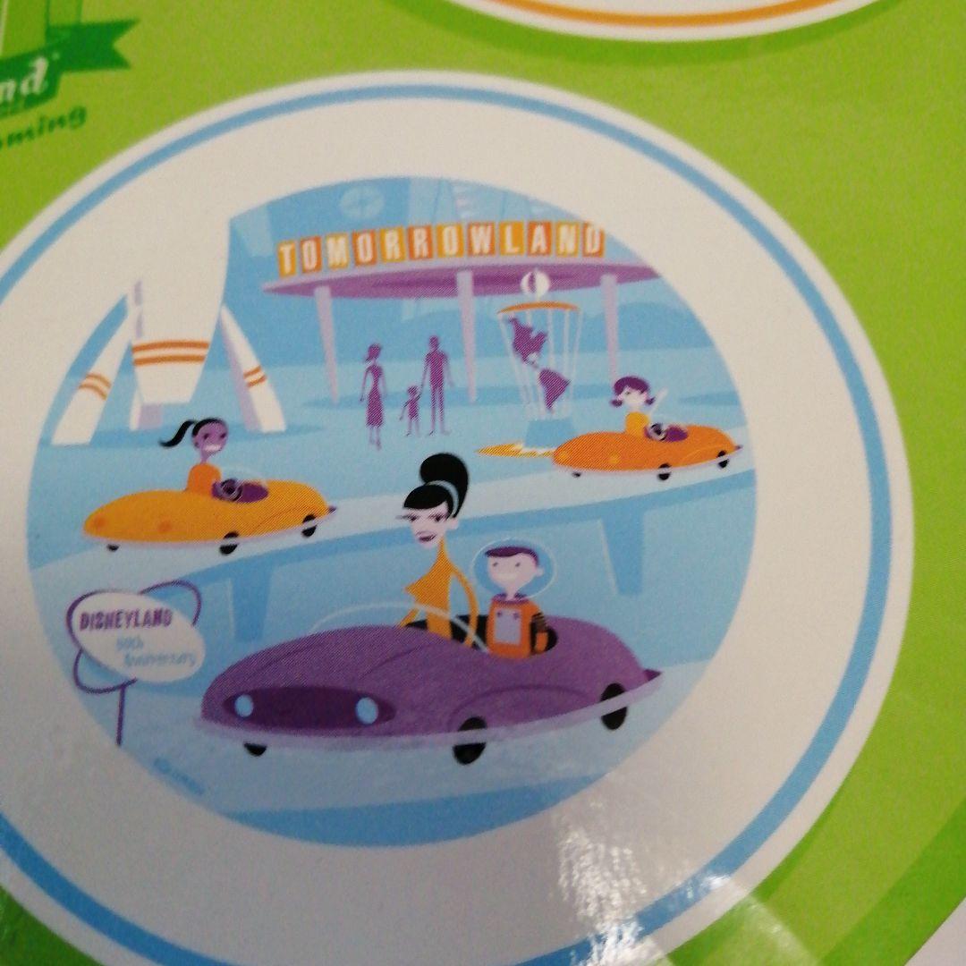 【直筆サイン入り】ディズニーランド　50周年記念プレート5枚