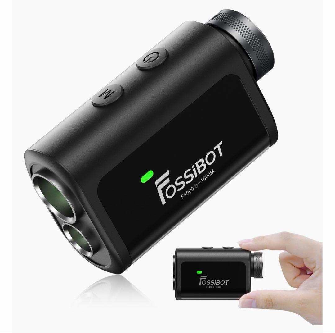 FOSSiBOT ゴルフ用レーザー距離計 F1000 ブラック