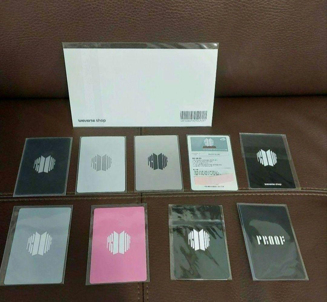 BTS JIN ジン PROOF 各エディション トレカ コンプリートセット