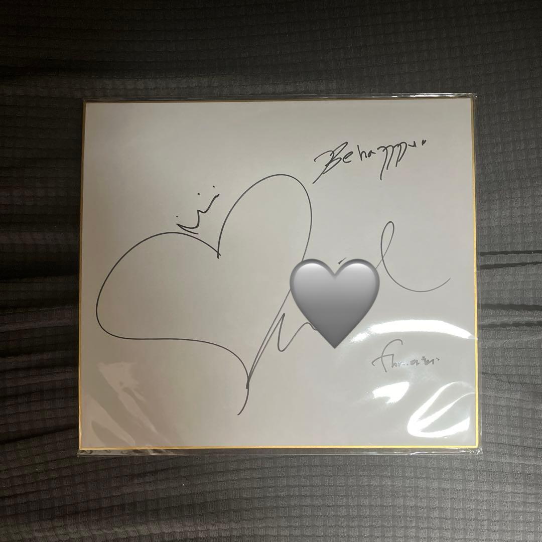 KCON JAPAN 2024 U-NEXT イ・ダヒ 直筆サイン入り 色紙