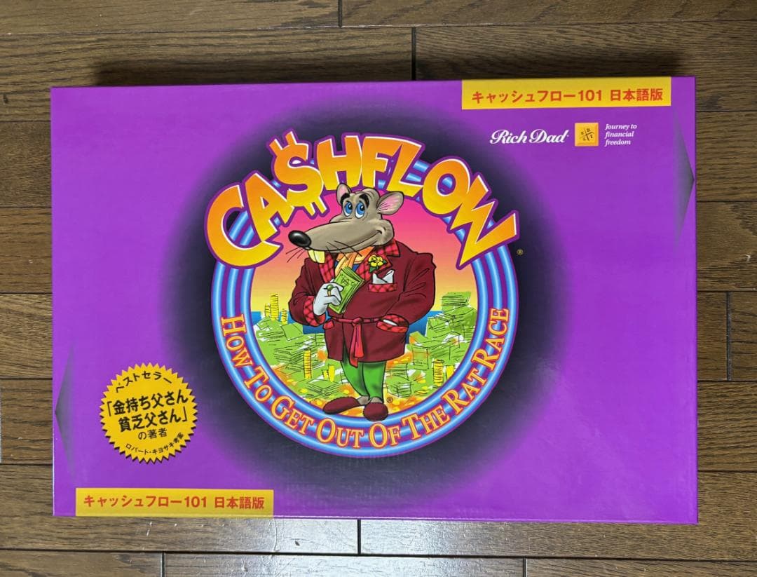 【Cashflow101】ボードゲーム キャッシュフロー101 日本語版