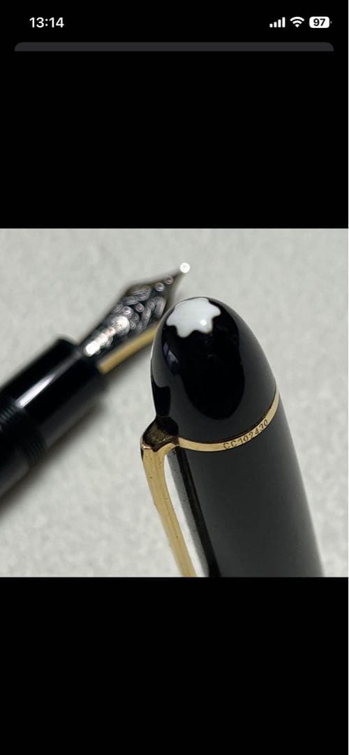 モンブラン 万年筆 マイスターシュテュック 149 18K 750(F)