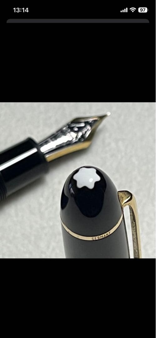 モンブラン 万年筆 マイスターシュテュック 149 18K 750(F)