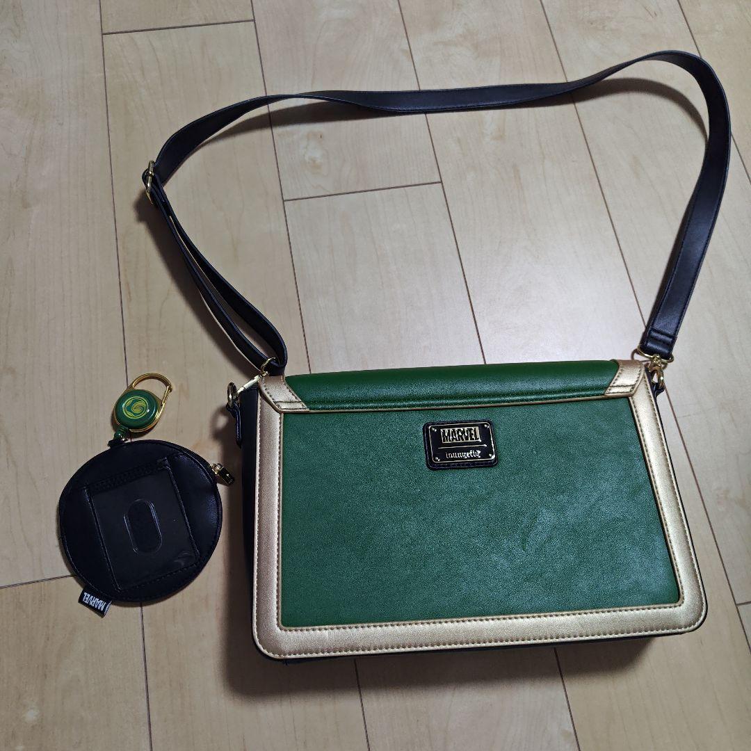 marvel　ロキ　ショルダーバック＋パスケース