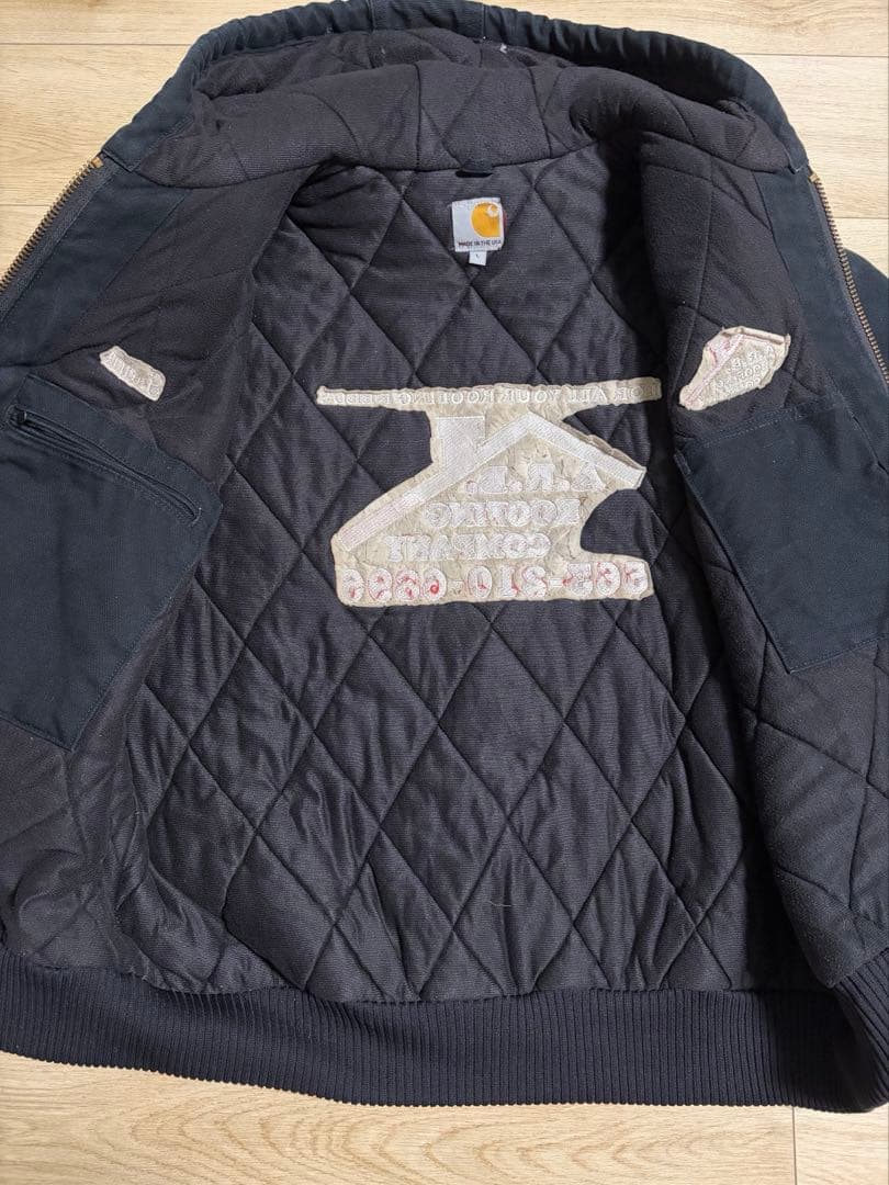 Carhartt アクティブジャケット　フーディー　USA製