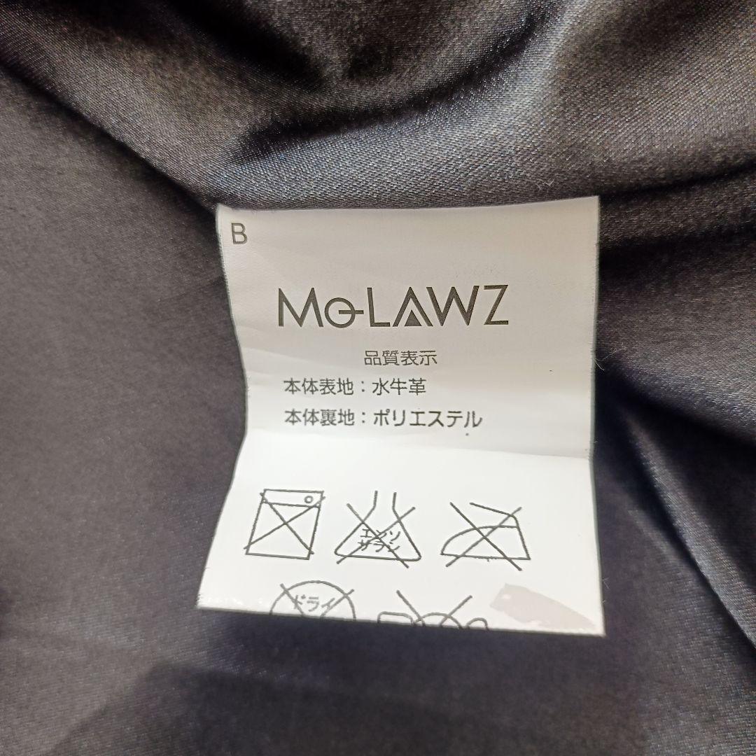 スイカ　Mo-LAWZ（皮の但馬屋）シングルライダース　水牛革　LL