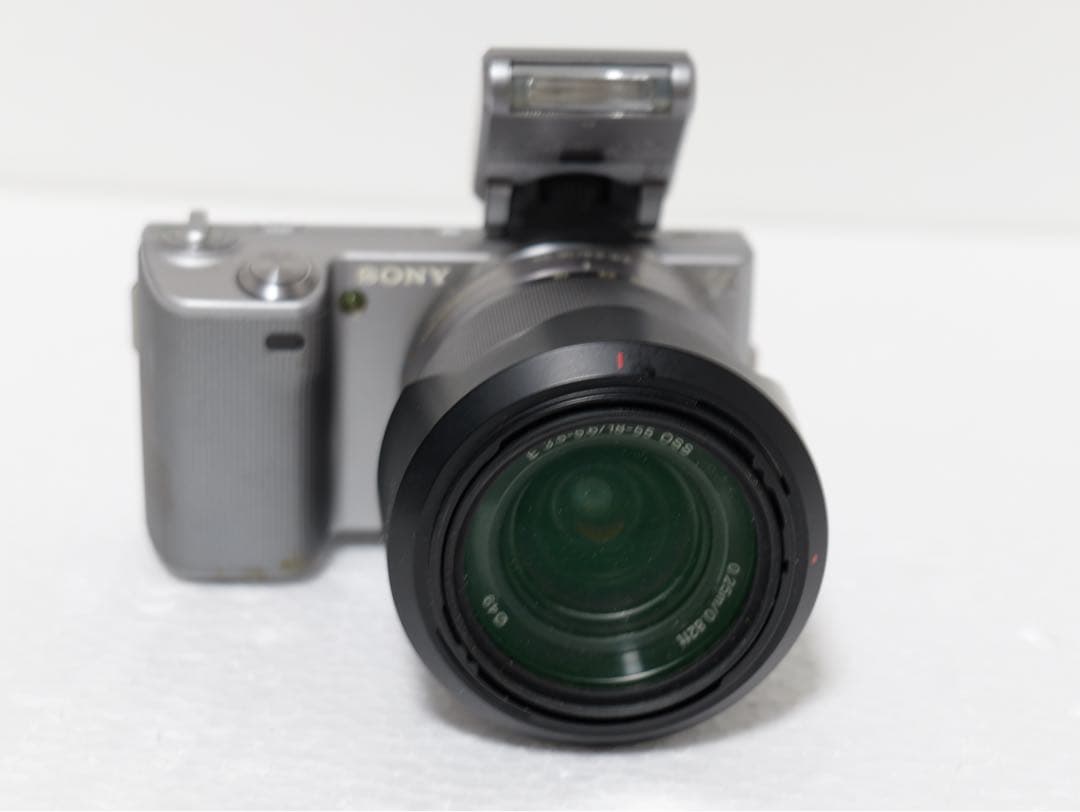 ソニー ミラーレス一眼カメラ NEX-5 レンズ付き 動作確認済み