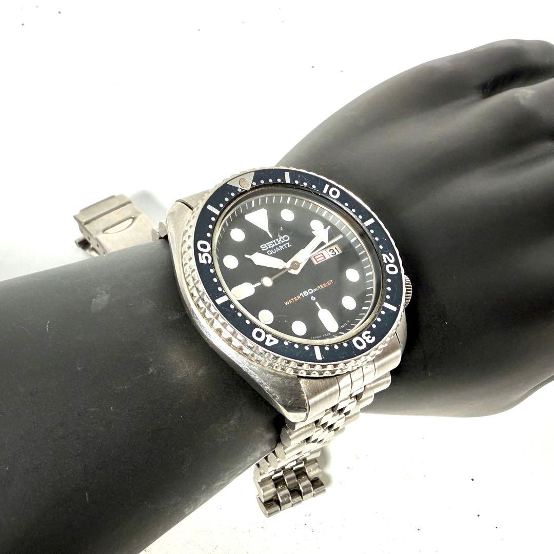 【新品電池/稼働品】セイコー ダイバーズウォッチ 7548-7000 腕時計