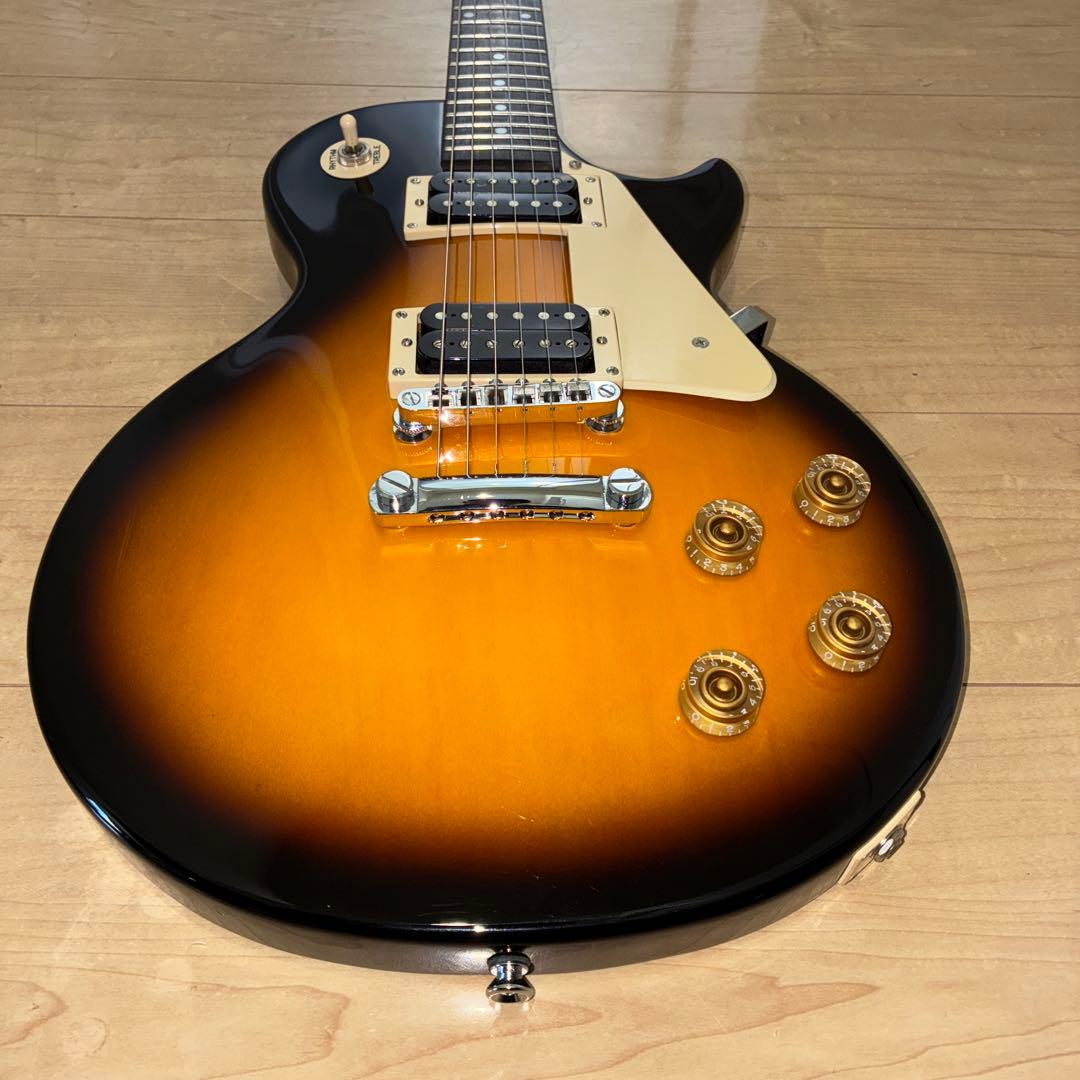 安い　Epiphone Les Paul 100 エピフォン新ロゴ　いい音