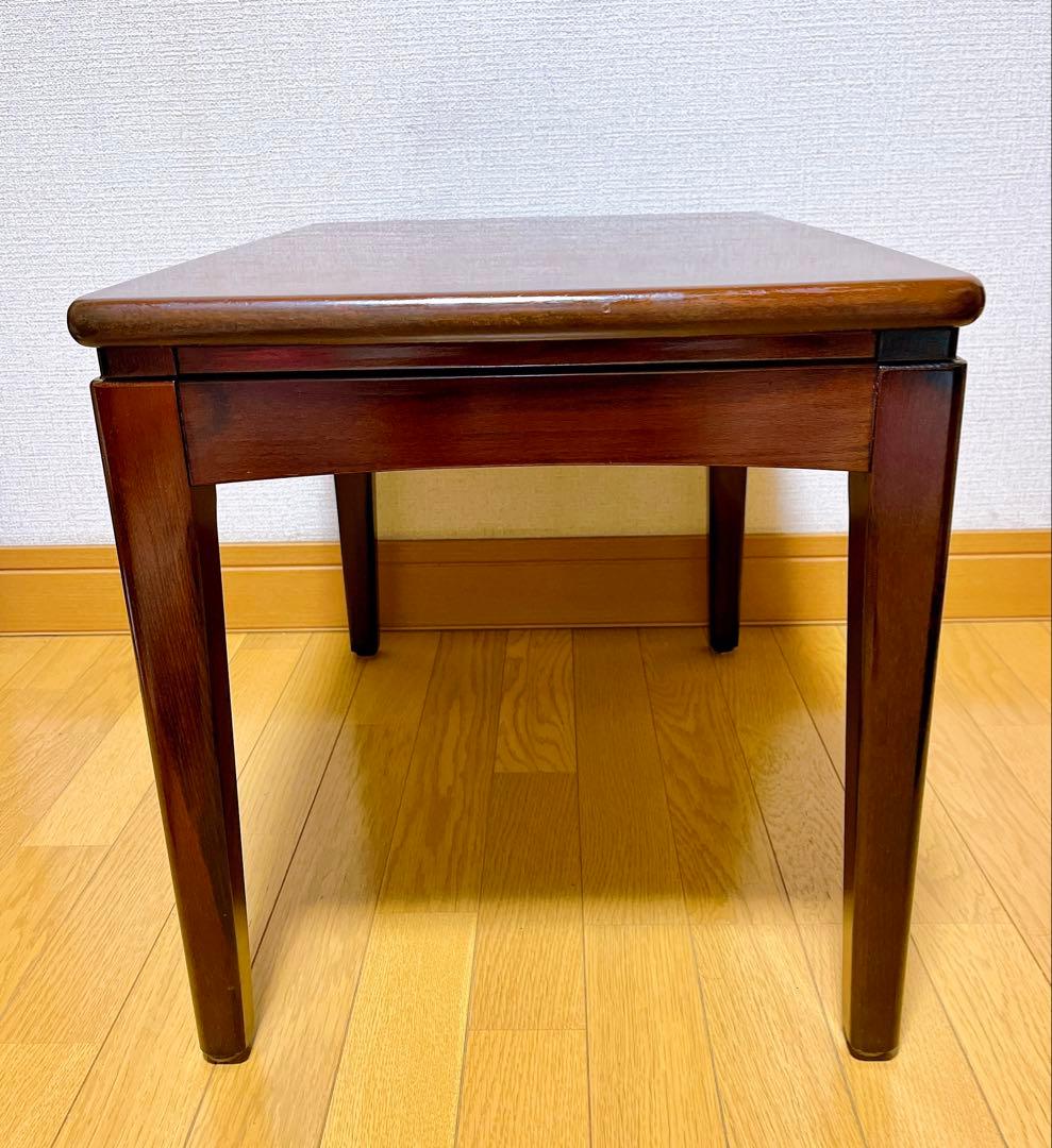 超希少 オールドカリモク サイドテーブル karimoku レトロ家具